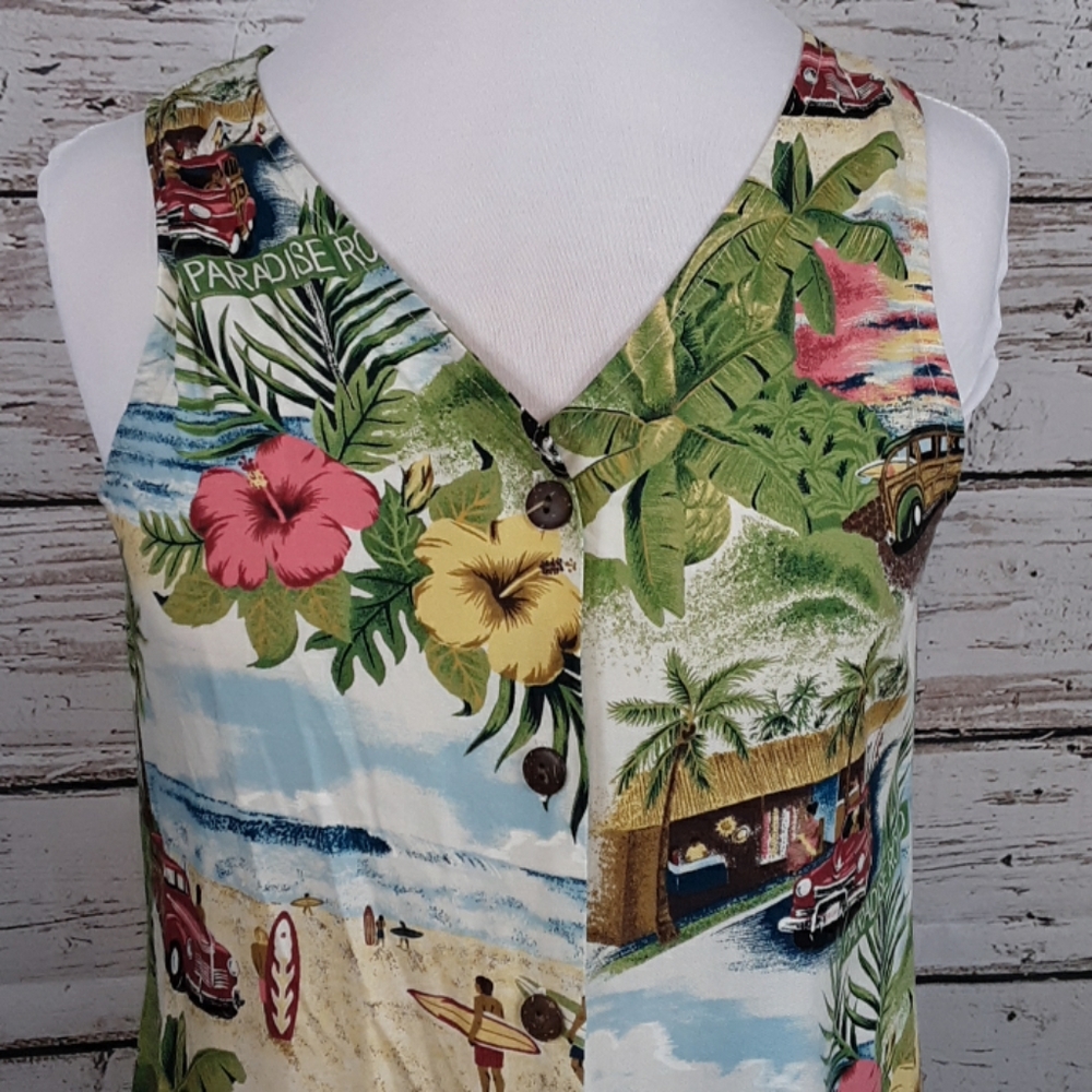 Hawaiian Reserve Collection Sleeveless Dress - Picture 2 of 8